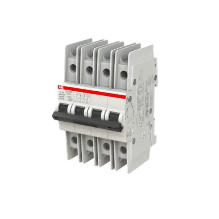 Produktfoto 1 von ABB SU200 M Miniaturüberlastschalter Typ C, Pol 4-polig 20A 480V ac, Abschaltvermögen 15 kA 96 V dc