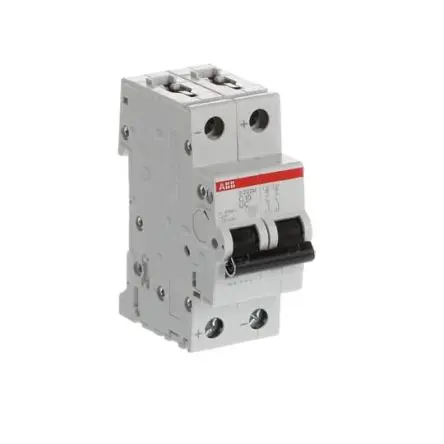 Produktfoto 1 von ABB S200 M UC Miniaturüberlastschalter Typ C, Pol 2-polig 10A 400V ac, Abschaltvermögen 10 kA System Pro M Compact 440 V