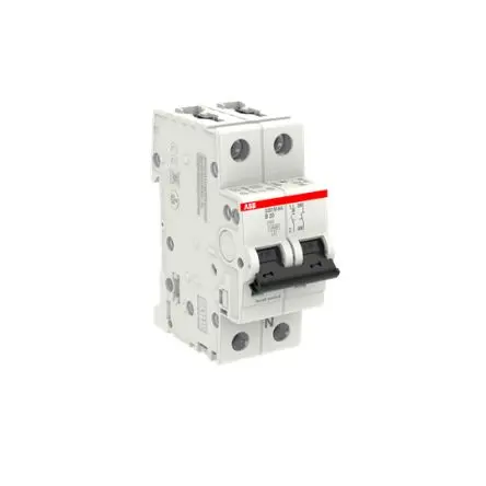 Produktfoto 1 von ABB S200M Miniaturüberlastschalter Typ B, Pol 1-polig 20A 230V ac, Abschaltvermögen 15 kA System Pro M Compact 60 V dc