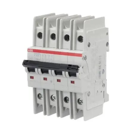 Produktfoto 1 von ABB SU200 M Miniaturüberlastschalter Typ K, Pol 4-polig 30A 480V ac, Abschaltvermögen 15 kA
