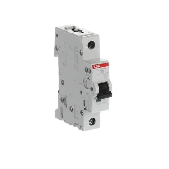 Produktfoto 1 von ABB S201L Miniaturüberlastschalter Typ C, Pol 1-polig 6 A 400 V ac, Abschaltvermögen 6 kA