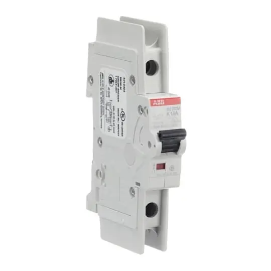Produktfoto 1 von ABB SU200 M Miniaturüberlastschalter Typ K, Pol 1-polig 13 A 277 V ac, Abschaltvermögen 15 kA 48 V dc