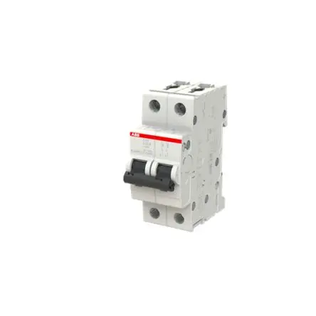 Produktfoto 1 von ABB S200 Miniaturüberlastschalter Typ Z, Pol 2-polig 50A 400V ac, Abschaltvermögen 10 kA System Pro M Compact 125 V dc