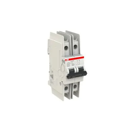 Produktfoto 1 von ABB SU200 M Miniaturüberlastschalter Typ C, Pol 2-polig 2A 440V ac, Abschaltvermögen 15 kA 96 V dc