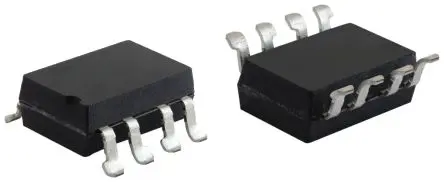 Produktfoto 1 von Vishay 6N139 Oberfläche Optokoppler DC-In, 8-Pin SMD-8, Isolation 5000 V eff.
