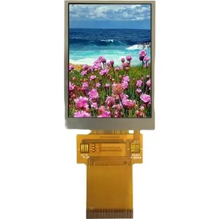 Produktfoto 1 von Midas Farb-LCD 2.8 Zoll 16 Bit, SPI, 18 Bit, 8-Bit, 9 Bit, 240 x 320 pixel, 43.20 x 57.6 mm LED