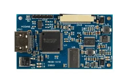 Produktfoto 1 von Midas HDMI-zu-LVDS-Konvertermodul Display-Interface Set HDMI, LVDS für Raspberry Pi HDMI zu LVDS-Konverter