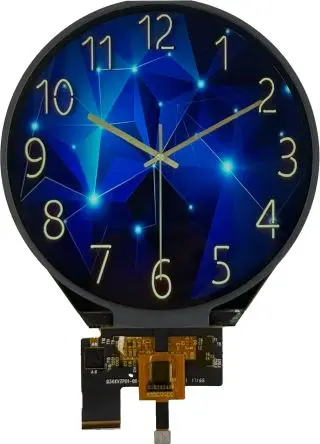 Produktfoto 1 von Midas Farb-LCD 3.4 Zoll MIPI Touchscreen Ctp, 800 x 800 Pixel, 87.6 x 87.6 mm LED
