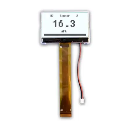 Produktfoto 1 von NEWHAVEN DISPLAY INTERNATIONAL NHD-C12864WC Grafik-LCD Anzeige, Graphisch LCD Schwarz 128 x 64 Pixel, Hintergrund Weiß,