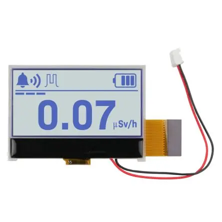 Produktfoto 1 von NEWHAVEN DISPLAY INTERNATIONAL NHD-C12864KGZ Grafik-LCD Anzeige, Graphisch LCD Blau 128 x 64 Pixel, Hintergrund Grau,