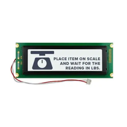 Produktfoto 1 von NEWHAVEN DISPLAY INTERNATIONAL NHD-24064WG Grafik-LCD Anzeige, Graphisch LCD Schwarz 240 x 64 Pixel, Hintergrund Weiß,