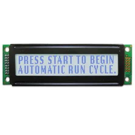 Produktfoto 1 von NEWHAVEN DISPLAY INTERNATIONAL NHD-0220FZ Alphanumerische LCD-Anzeige, Alphanumerisch LCD Weiß 2 x 20, Hintergrund Grau,