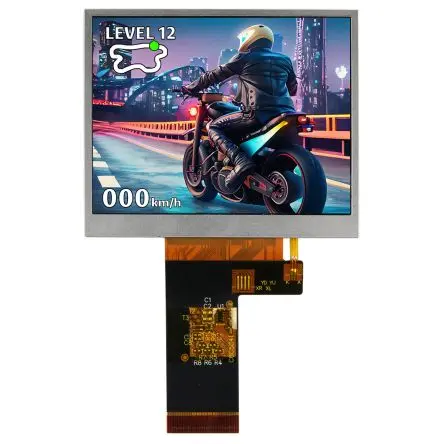 Produktfoto 1 von NEWHAVEN DISPLAY INTERNATIONAL TFT-LCD-Anzeige 3.5 Zoll MIPI, 640 x 480 Pixel, 71.68 x 54.56 mm LED