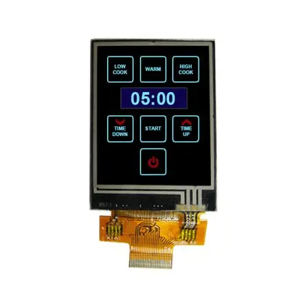 Produktfoto 1 von NEWHAVEN DISPLAY INTERNATIONAL TFT-LCD-Anzeige 1.8 Zoll 8-Bit parallel Touchscreen Resistiver Touch, 128 x 160 pixel,