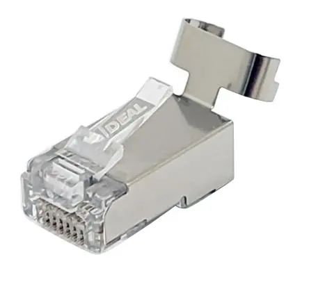 Produktfoto 1 von Ideal Industries 85 Stecker Cat6a RJ45-Steckverbinder, 1-Port 8-polig Abgeschirmt Klemme