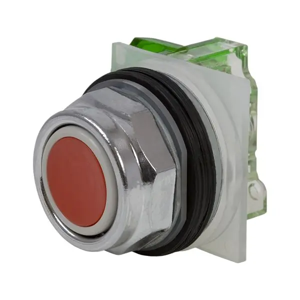 Produktfoto 1 von Schneider Electric Harmony Drucktaster Federrückstellung Tafelmontage, 1 NO (Schließer) 600V ac