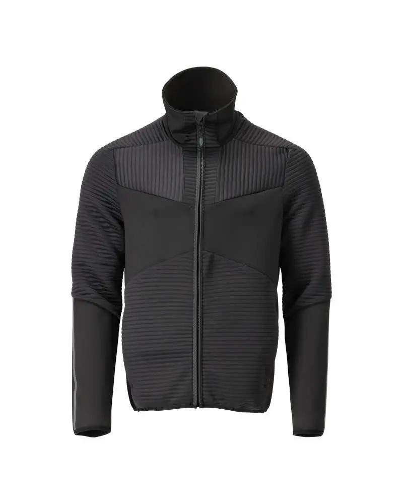 Produktfoto 1 von Mascot Workwear 22503-681-09 Herren Fleece-Jacke, Recycelter Polyester Schwarz Reißverschluss, Größe S