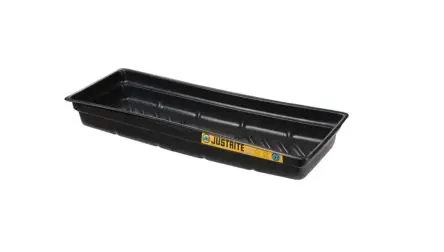 Produktfoto 1 von Justrite Auffang-Equipment aus Polyethylen Überlaufkontrolle, Auffangschale 45 L