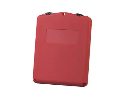 Produktfoto 1 von Justrite Polyethylen Sicherheitsschrank Abschließbar, Rot 368 mm x 279mm x 54 mm