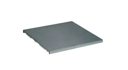 Produktfoto 1 von Justrite Aufbewahrungsregal Typ Stahlregal für 2-Türer aus Stahl in Grau, 36.2 mm x 772mm x 737 mm