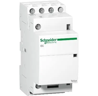 Produktfoto 1 von Schneider Electric TeSys GC Schütz 240V-Spule, 3-polig, 250V / 16 A 240V 0.65 W 3 Schließer Motorsteuerung