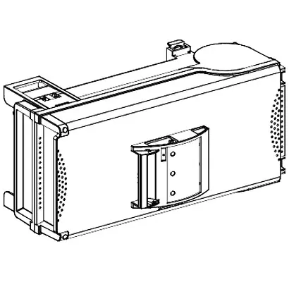 Produktfoto 1 von Schneider Electric KSB12 Verriegelung für Sammelschienen-Abgangseinheit Abzweig B. 45 mm H. 21 mm