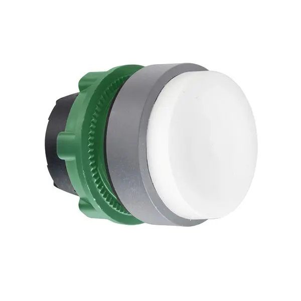 Produktfoto 1 von Schneider Electric ZB5AL1 Drucktastenkopf Ø 22 mm, Weiß Federrückstellung Rund, IP66