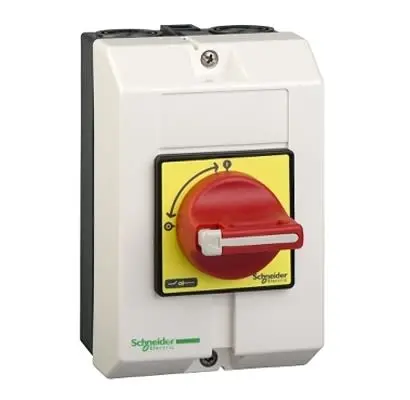 Produktfoto 1 von Schneider Electric TeSys VARIO; Gehäuse; Gelb, Rot IP65 Breite 157 mm Höhe 180 mm Länge 152 mm