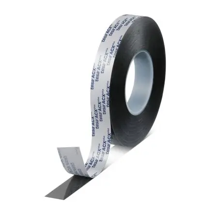 Produktfoto 1 von Tesa ACXplus 7072 Schaumstoff Klebeband, Schwarz, Stärke 0.50mm, 25mm x 25m