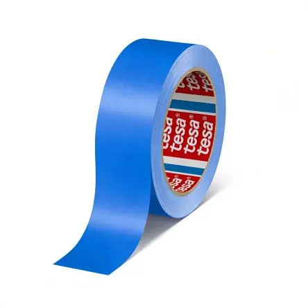 Produktfoto 1 von Tesa 60404 Hochwertiges Verpackungsband, Polyvinylchloridfolie, Blau, Stärke 0.067 mm, 38mm x 66 m