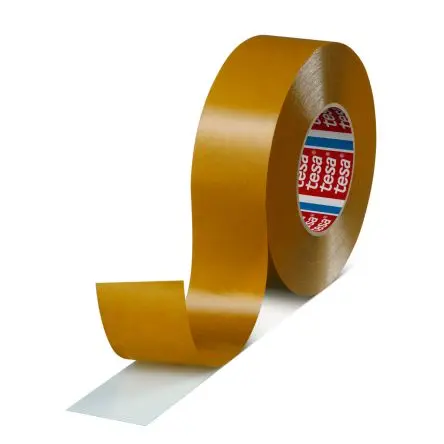 Produktfoto 1 von Tesa 04970-00038-00 Doppelseitiges Klebeband, Weiß, -40°C bis 60°C, Stärke 0.225mm, 75mm x 50m
