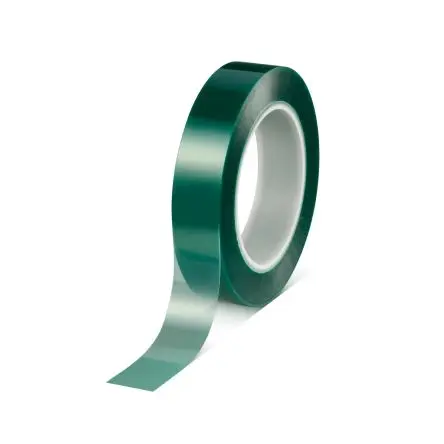 Tesa 50600-00007-00 PET Abdeckband Grün, Stärke 80μm Silikon-Kleber 30mm x 66m
