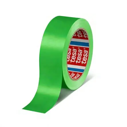 Produktfoto 1 von Tesa 60404 Verpackungsklebeband, Polyvinylchloridfolie, Grün, Stärke 0.067 mm, 38mm x 66 m