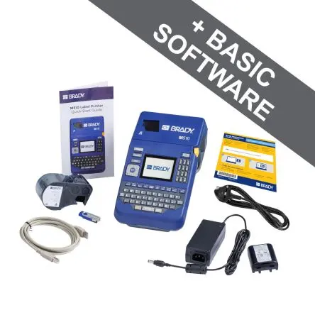 Produktfoto 1 von Brady M510 Label Printer UK Etikettendrucker bis 38.1 mm Etiketten Tragbares Gerät Tastatur