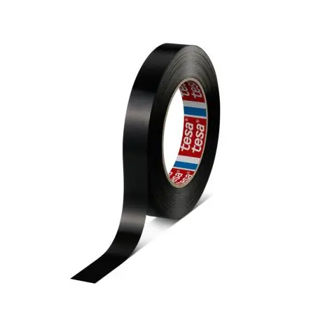 Produktfoto 1 von Tesa 4288 Packband, Mono-orientiertes Polypropylen, Schwarz, Stärke 0.114 mm, 50mm x 66 m