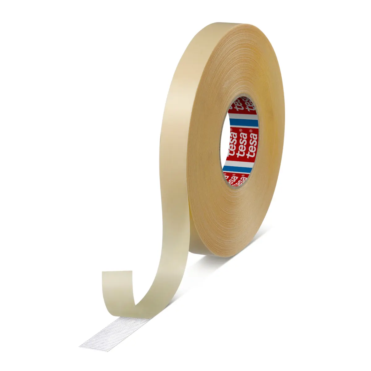 Produktfoto 1 von Tesa 04934-00012-00 Doppelseitiges Klebeband, Weiß, Stärke 0.2mm, 25mm x 100m