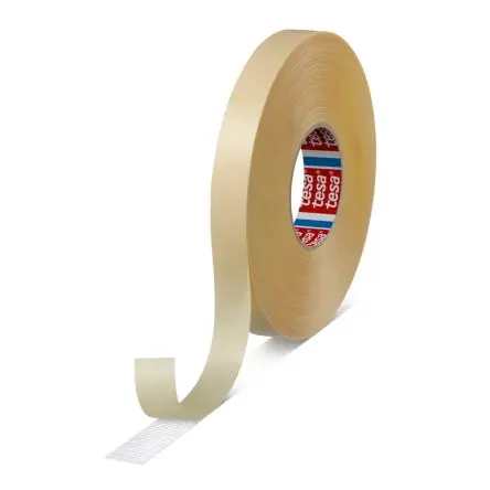 Produktfoto 1 von Tesa 4934 Doppelseitiges Klebeband, Weiß, 40 °C bis 70 °C, Stärke 0.2 mm 35N/cm Gewebe, 25mm x 100 m