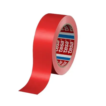 Produktfoto 1 von Tesa 60404-00024-00 Paketband, PVC-Folie, Rot, Stärke 0.067mm, 50mm x 66m