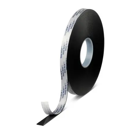 Produktfoto 1 von Tesa ACXplus 7078 Schaumstoff Klebeband, Schwarz, Stärke 2.0mm, 19mm x 18m