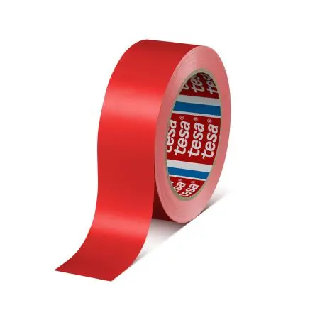 Produktfoto 1 von Tesa 60404-00046-00 Paketband, PVC-Folie, Rot, Stärke 0.067mm, 50mm x 66m