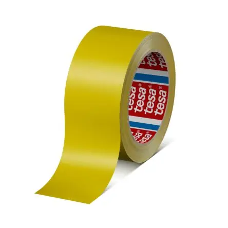 Produktfoto 1 von Tesa 4120 Verpackungsklebeband, Polyvinylchloridfolie, Weiß, Klar, Stärke 0.049 mm, 75mm x 66 m