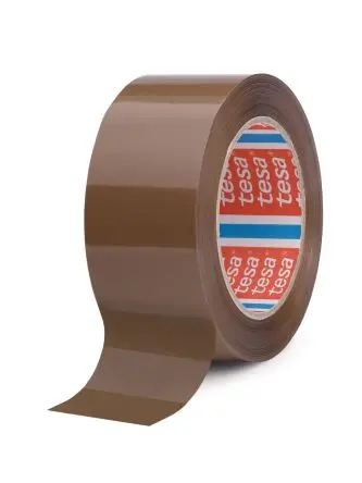 Produktfoto 1 von Tesa 64044 Packband, Polypropylen, Braun, Stärke 0.085 mm, 50mm x 66 m