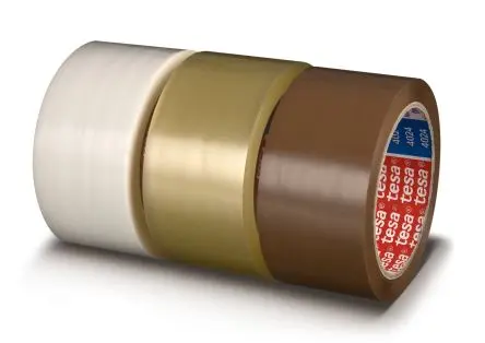 Produktfoto 1 von Tesa 4024 Packband, Polypropylen, Braun, Stärke 0.05 mm, 75mm x 66 m