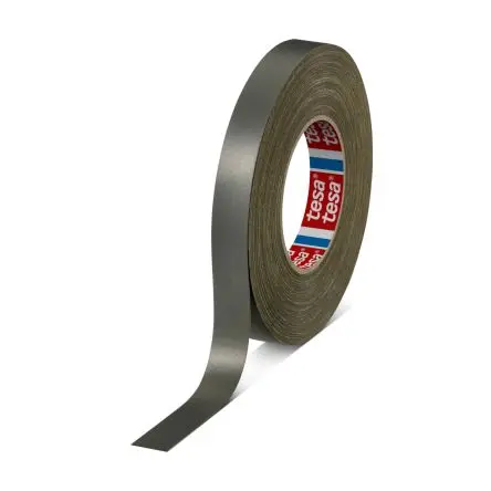 Produktfoto 1 von Tesa Tesa 4657 4657 Panzerband, Acrylbeschichtetes Tuch Grau, 0.29 mm x 19mm x 50 m Acryl beschichtet