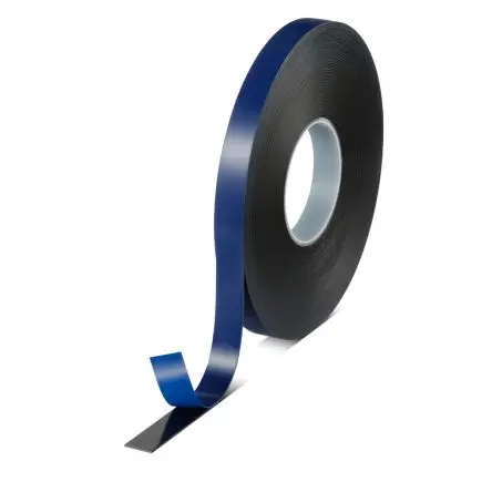 Produktfoto 1 von Tesa ACXplus 7074 7074 Acrylschaum Schaumstoff Klebeband, Einseitig, Schwarz, Stärke 1 mm, 19mm x 25 m