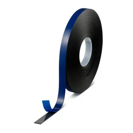 Produktfoto 1 von Tesa ACXplus 7078 Schaumstoff Klebeband, Schwarz, Stärke 2.0mm, 19mm x 18m