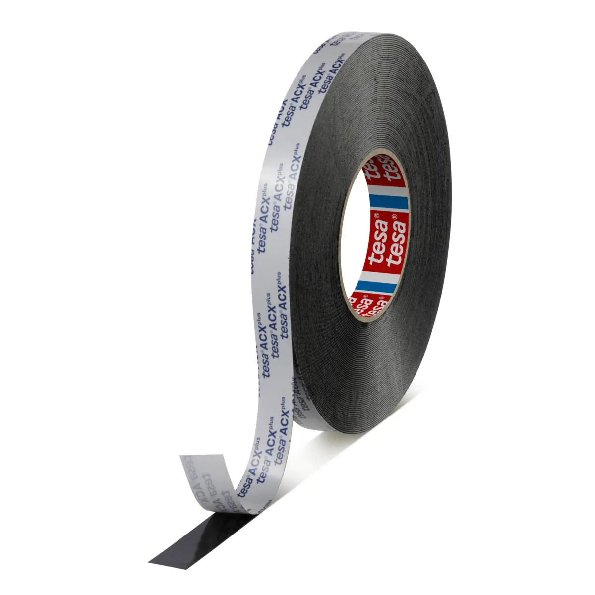 Produktfoto 1 von Tesa ACXplus 7063 Tesa ACXplus 7063 Acrylschaum Doppelseitiges PE-Schaumband doppelseitig, Schwarz, Stärke 0.8 mm, 19 mm