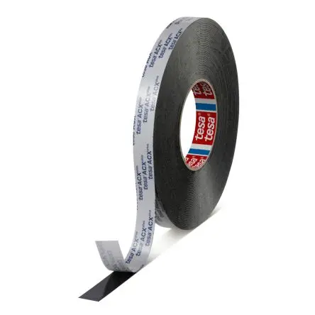 Produktfoto 1 von Tesa ACXplus 7063 Tesa ACXplus 7063 Acrylschaum Doppelseitiges PE-Schaumband doppelseitig, Schwarz, Stärke 0.8 mm, 19mm