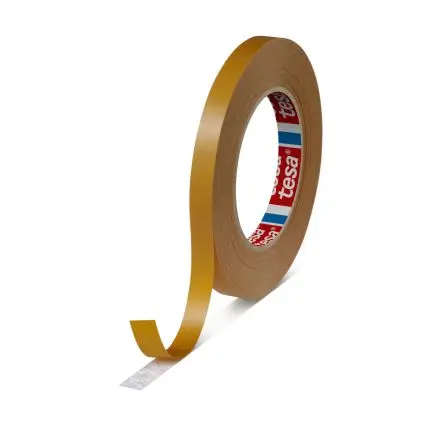 Produktfoto 1 von Tesa 51570 Doppelseitiges Klebeband, Braun, 40 °C bis 80 °C, Stärke 0.11 mm Vlies, 12mm x 50 m