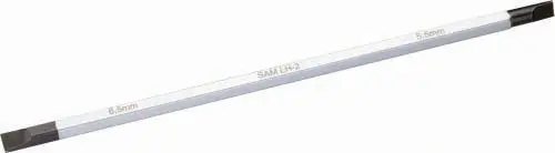Produktfoto 1 von SAM 3.5-4 mm Schraubbit, Geschlitzt Chrom Vanadium Stahl, 175 mm